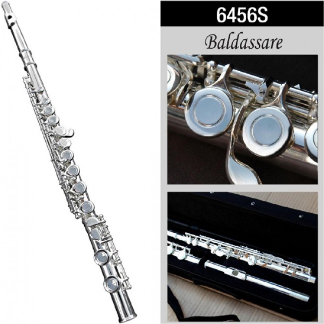 FLAUTA TRAVERSA BALDASSARE 6456S SILVER - 1