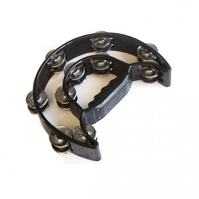 PANDERO BALDASSARE PTWJ220B MEDIALUNA COLOR NEGRO - 1