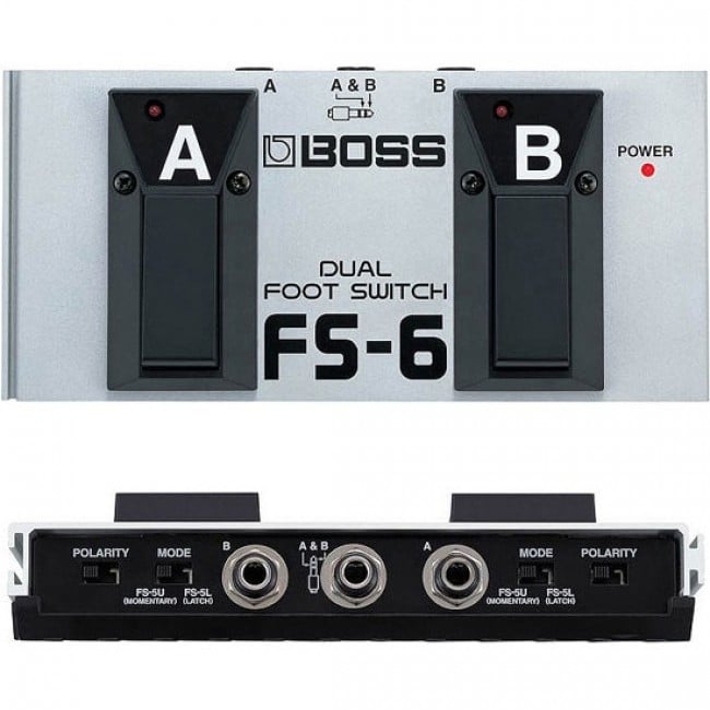 PEDAL SWITCH BOSS FS-6 DOBLE - 1