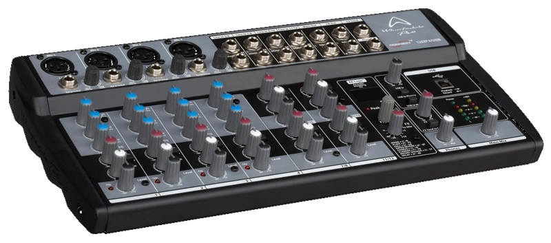 MIXER WHARFEDALE 1202 FX /USB 4 CANALES MONO 4 - 4