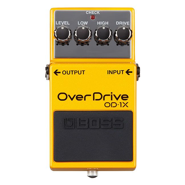 PEDAL EFECTO PARA GUITARRA OVERDRIVE/DISTORSIÓN BOSS OD-1X - 1