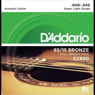 SET DADDARIO CUERDA GUITARRA FOLK EZ890 009 - 1