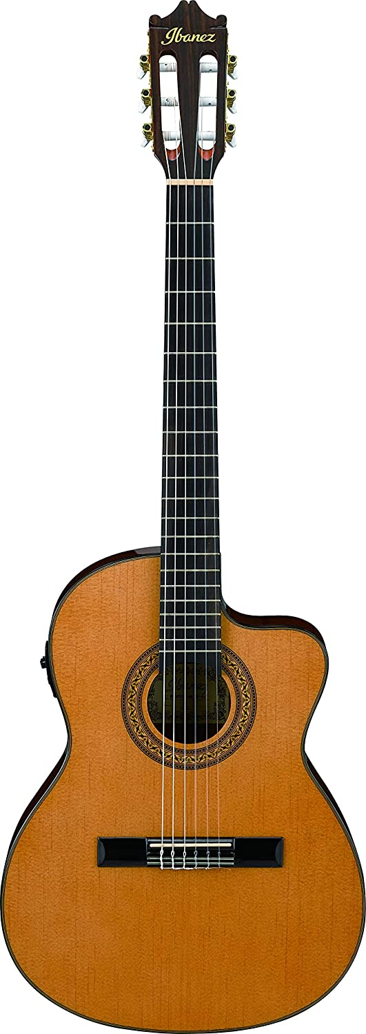 GUITARRA ELECTROACUSTICA NYLON IBANEZ GA5TCE AMBER (AM) - 2