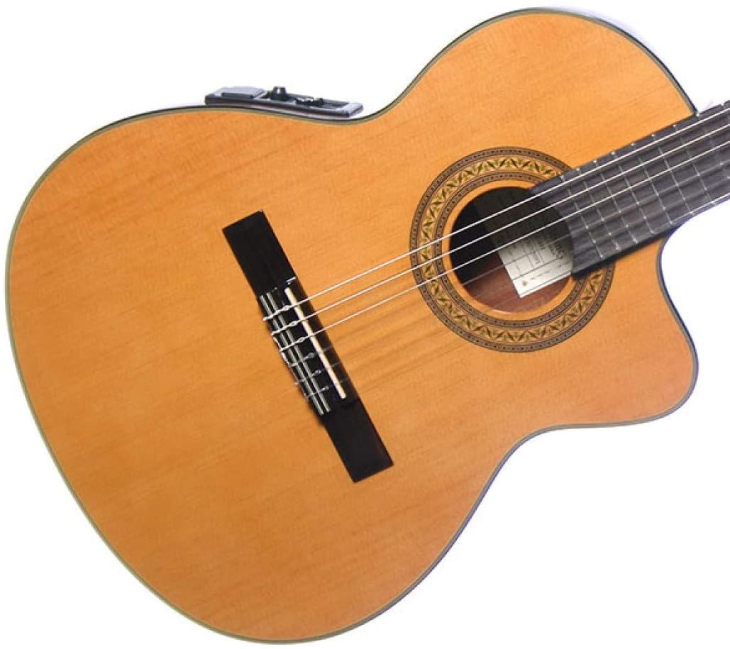 GUITARRA ELECTROACUSTICA NYLON IBANEZ GA5TCE AMBER (AM) - 4