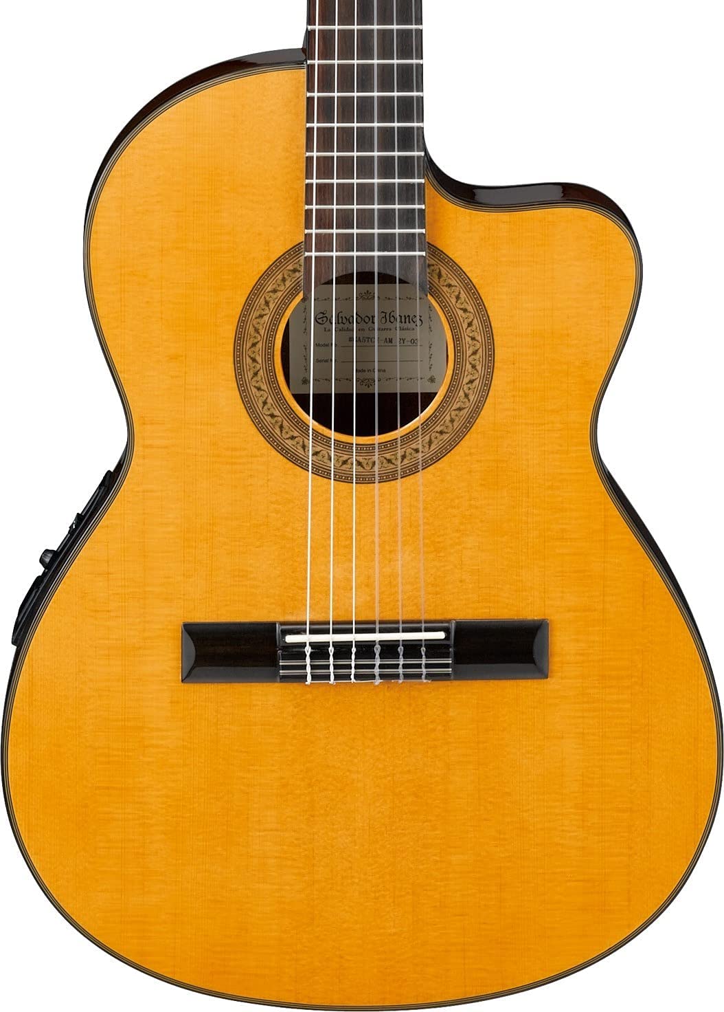 GUITARRA ELECTROACUSTICA NYLON IBANEZ GA5TCE AMBER (AM) - 5