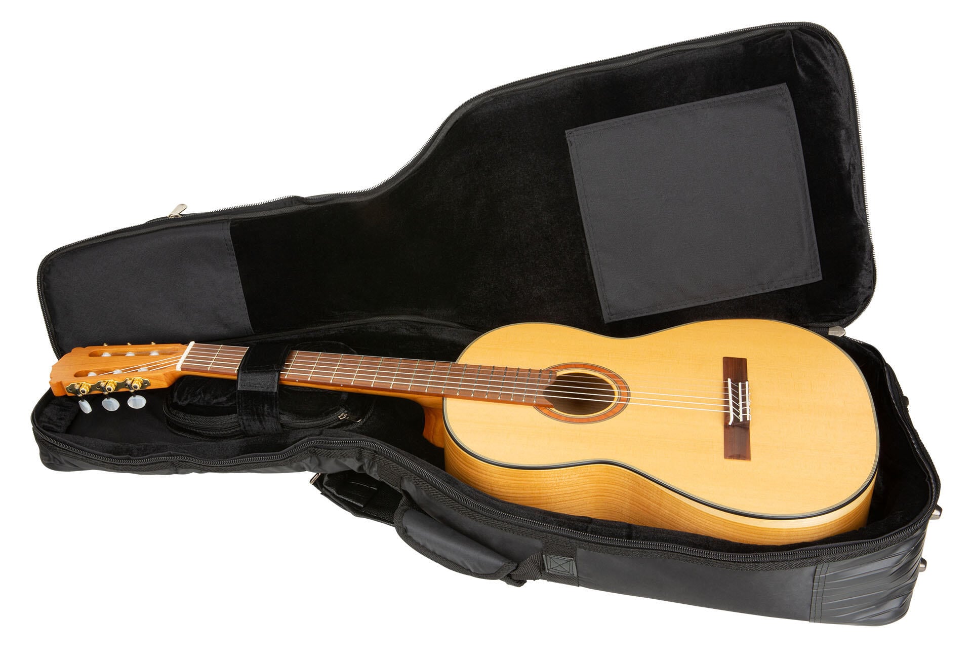 FUNDA PARA GUITARRA CLÁSICA ROCKBAG RB20608 B/PLUS NEGRA - 4