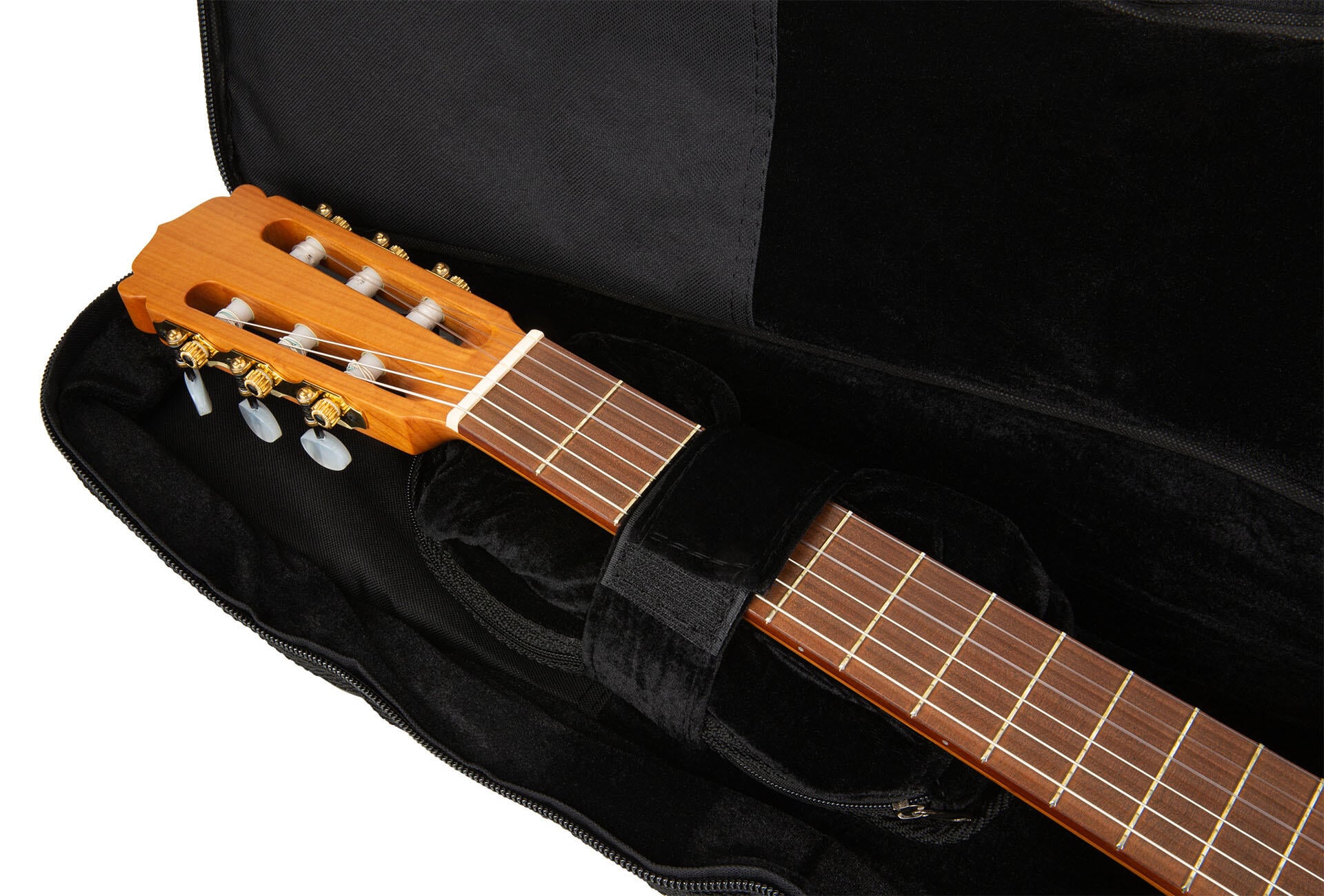 FUNDA PARA GUITARRA CLÁSICA ROCKBAG RB20608 B/PLUS NEGRA - 6