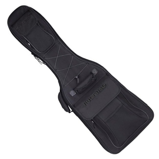 FUNDA PARA GUITARRA ROCKBAG RB 20506 NEGRA SERIE STARLINE - 1