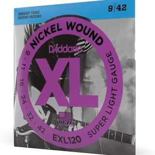 SET DADDARIO CUERDA GUITARRA ELÉCTRICA 009 EXL120 - 1