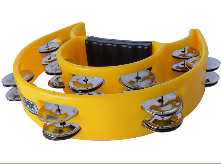 PANDERO MEDIALUNA BALDASSARE PTWJ220Y COLOR AMARILLO - 2