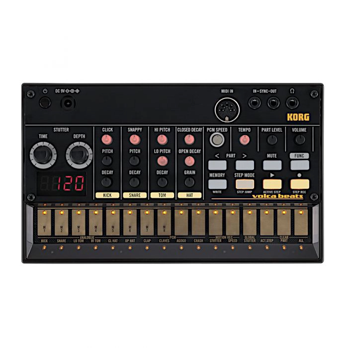 BATERIA PROGRAMABLE ANALOGA KORG VOLCA-BEATS - 2