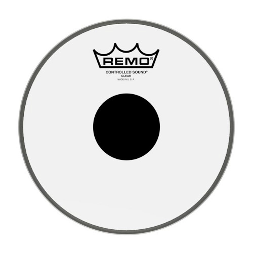 PARCHE CONTROLLED SOUND CLEAR BLACK DOT REMO TOP CS0308-10 - 1