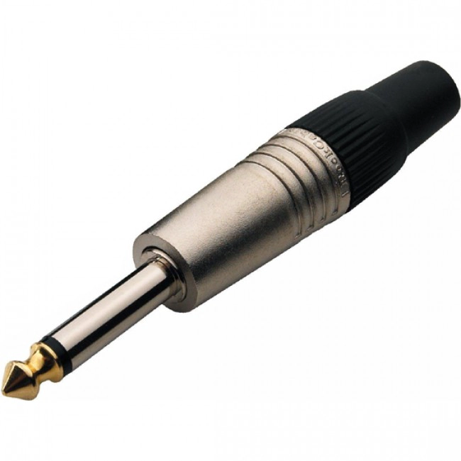 CONECTOR JACK 1/4 PULGADA MONO ROCKBAG RCL10002P - 1