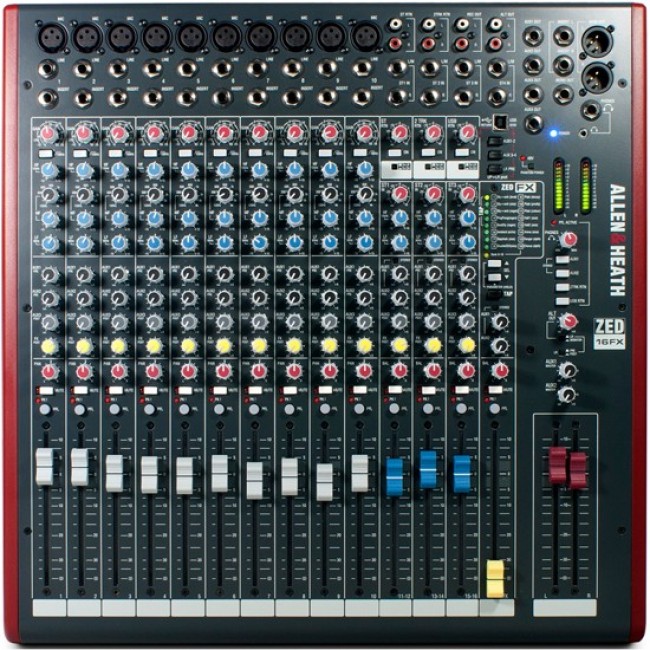 MIXER ALLEN & HEATH ZED16FX USB CON EFECTOS - 1
