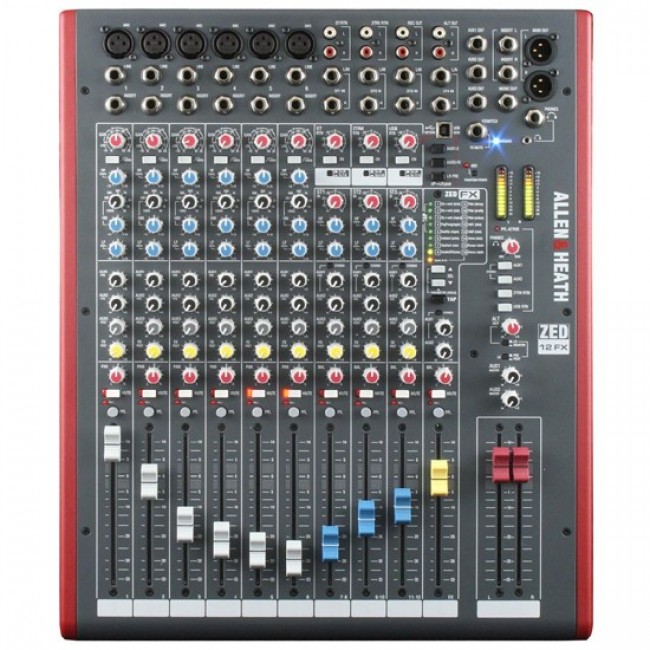 MIXER ALLEN & HEATH ZED12FX USB CON EFECTOS - 1