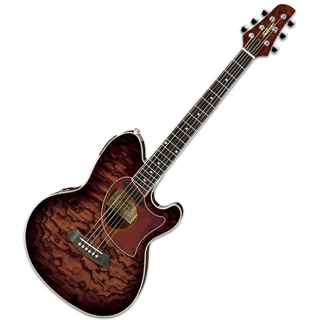 GUITARRA ELECTROACUSTICA IBANEZ TCM50 COLOR VINTAGE BURST - 1