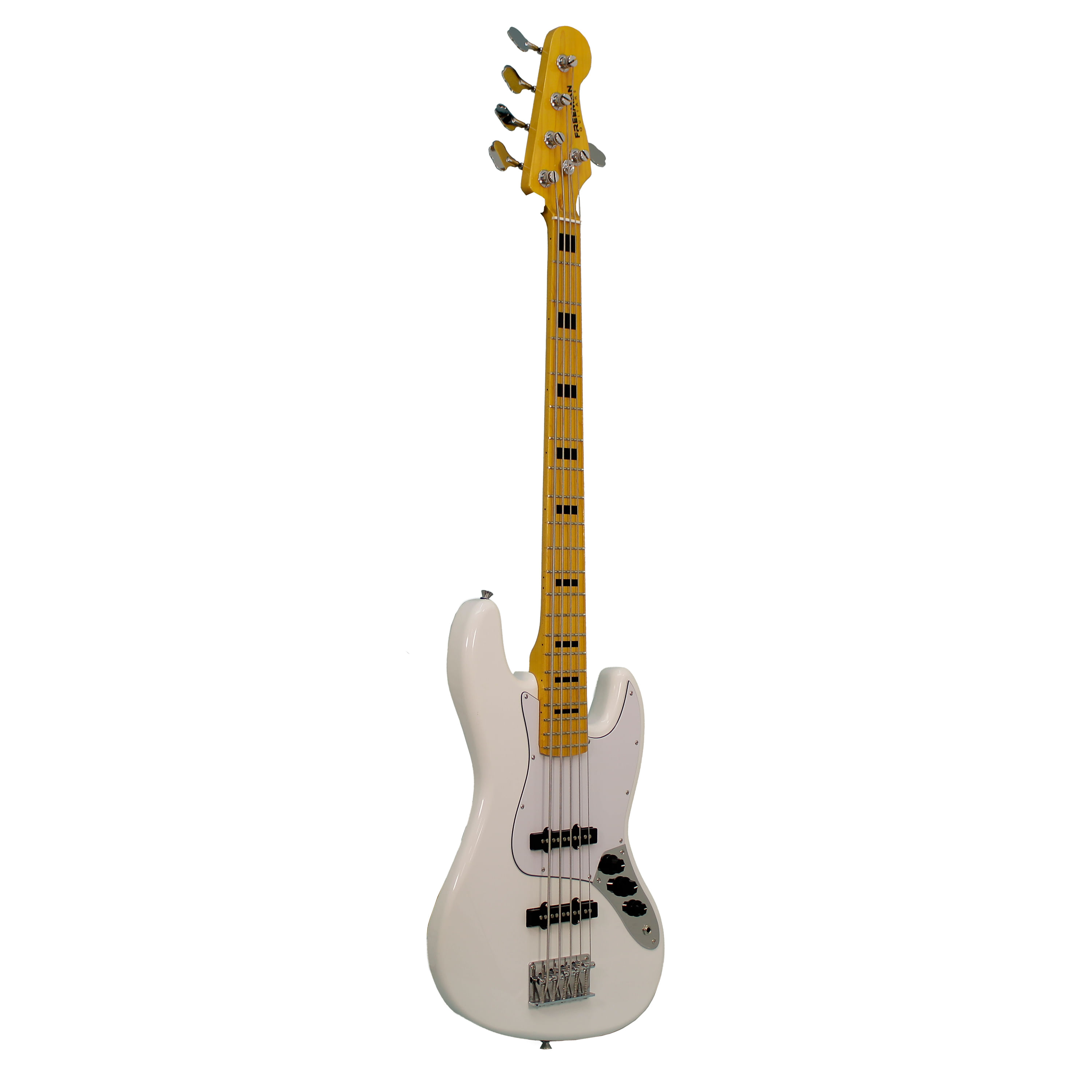 BAJO ELÉCTRICO FREEMAN JB5MP 5 CUERDAS - WHITE - 2