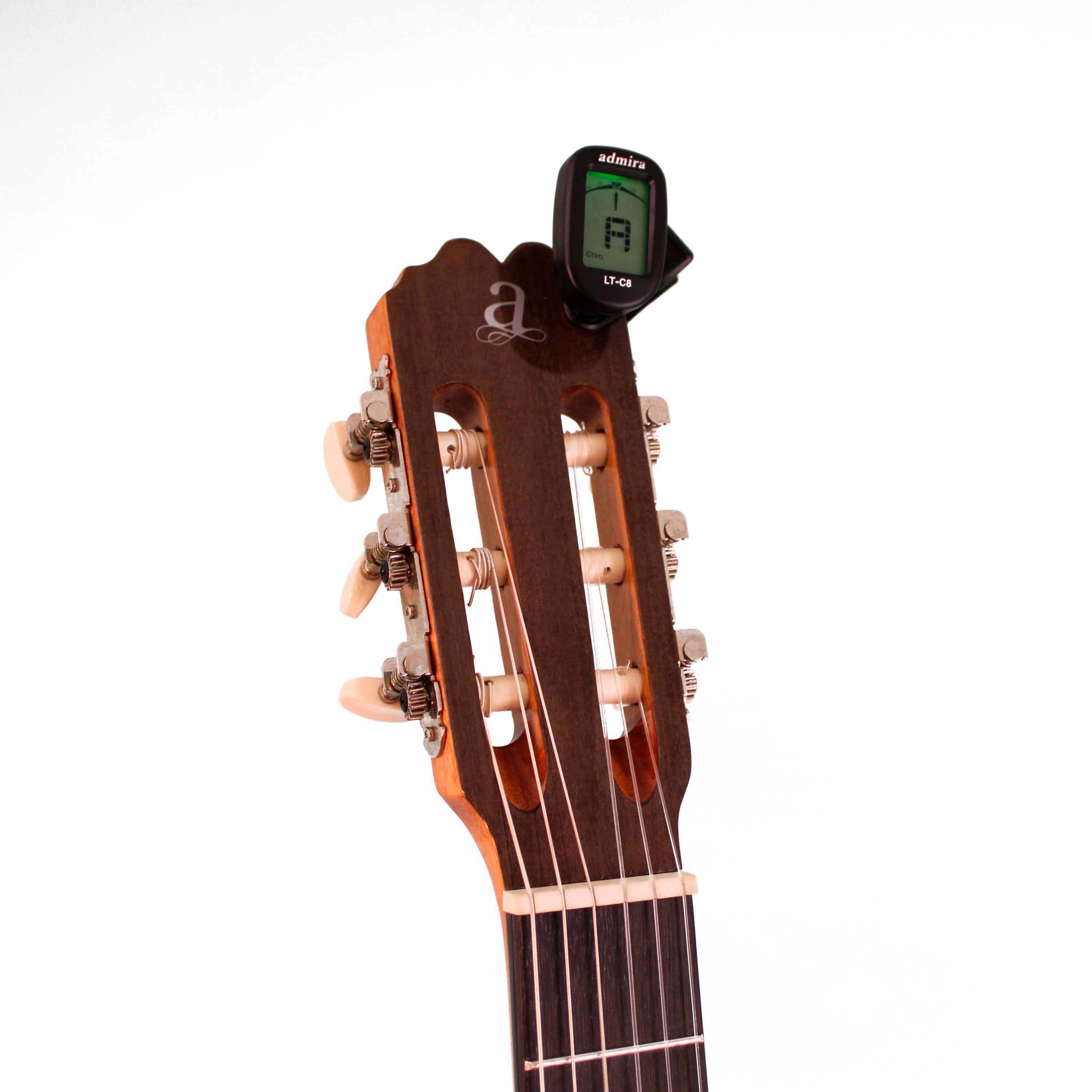 PACK DE GUITARRA CLÁSICA NYLON ADMIRA ALBA CON FUNDA - 7