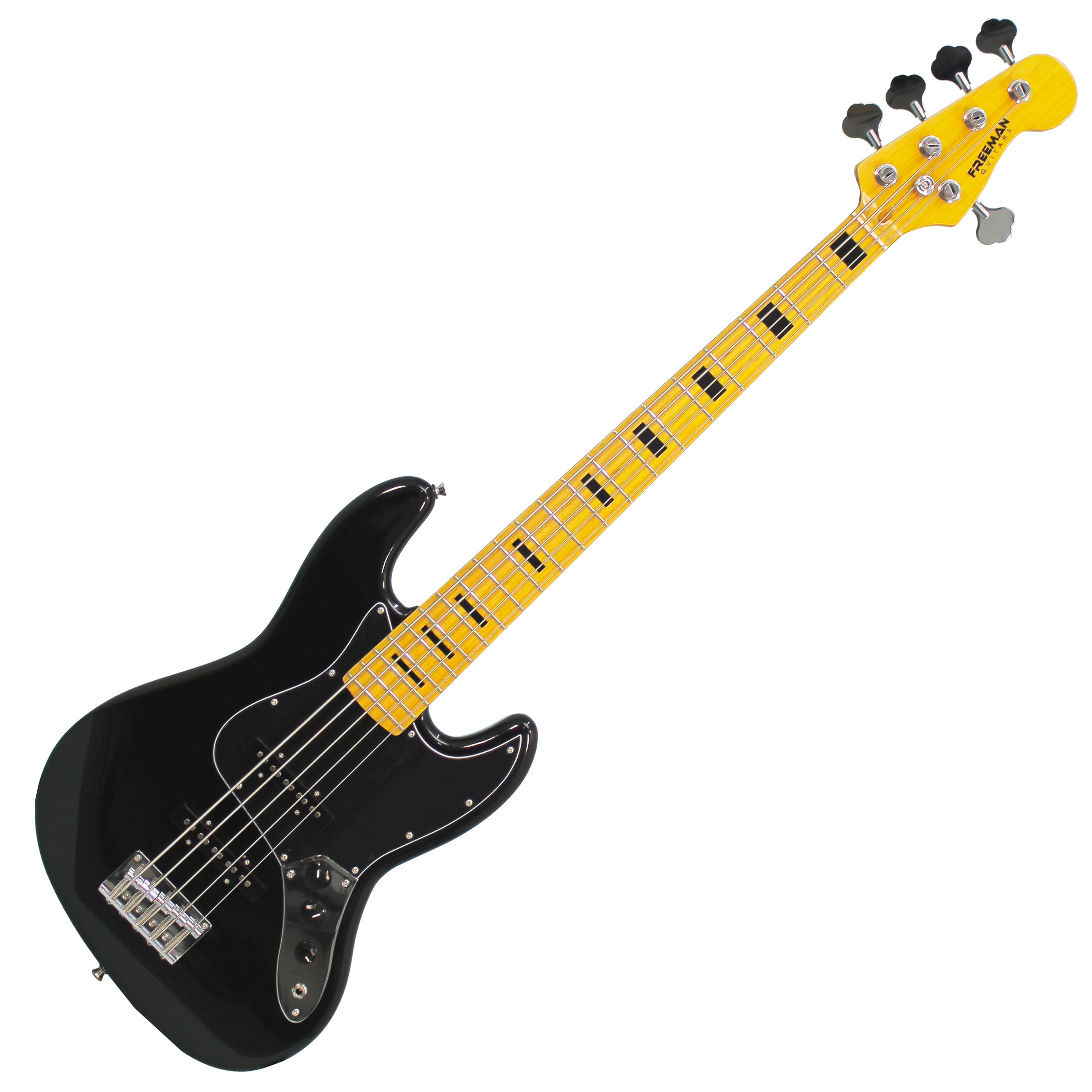 BAJO ELÉCTRICO DE 5 CUERDAS FREEMAN JB5MP NEGRO JAZZ BASS - 1