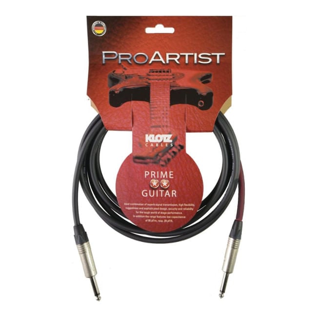 CABLE DE INSTRUMENTO KLOTZ PLUG-PLUG PRON060PP - 6 METROS - 1