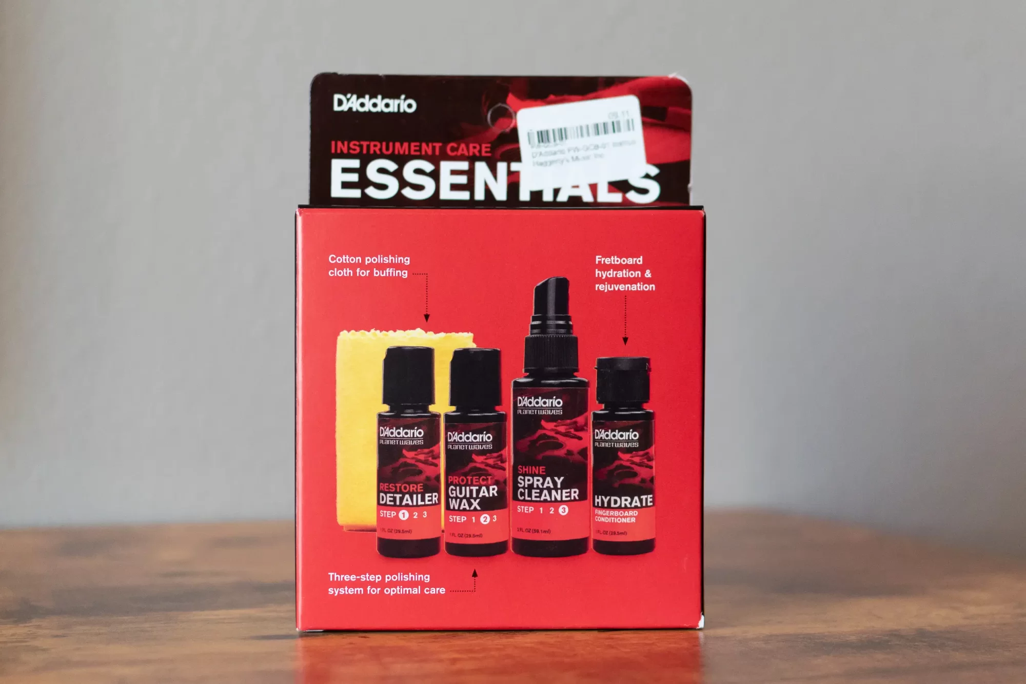 KIT DE LIMPIEZA Y MANTENCIÓN DE GUITARRA D'ADDARIO PW-GCB-01 - 3