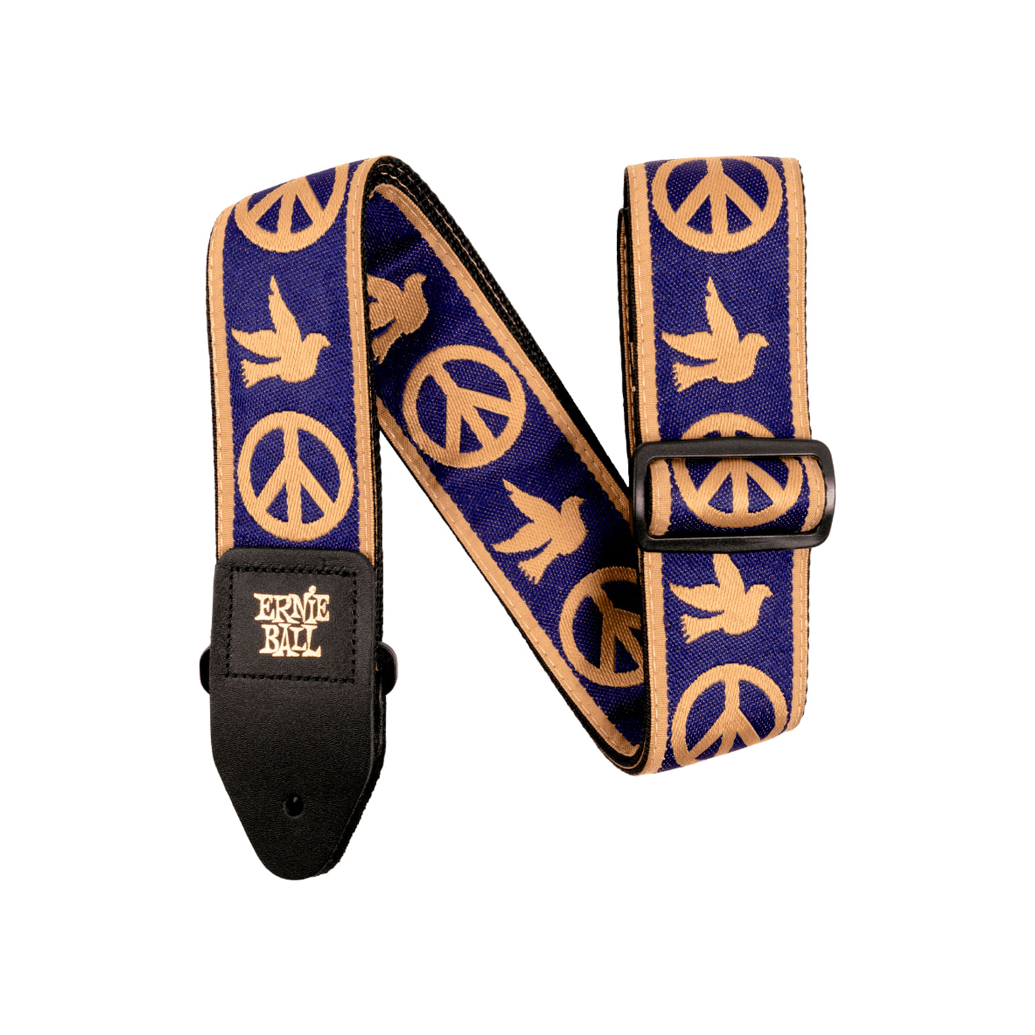 CORREA DE GUITARRA ERNIE BALL PEACE LOVE JACQUARD P04699 - 1