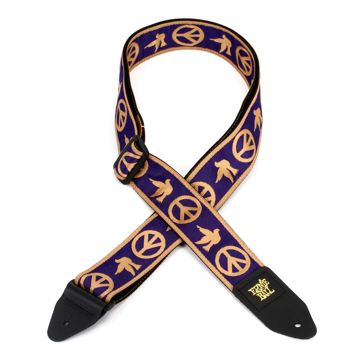 CORREA DE GUITARRA ERNIE BALL PEACE LOVE JACQUARD P04699 - 2