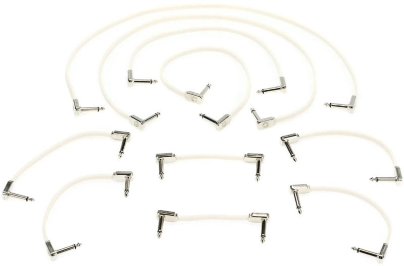PACK CABLES PATCH PARA PEDALBOARD ERNIE BALL FLAT P06387 - 1