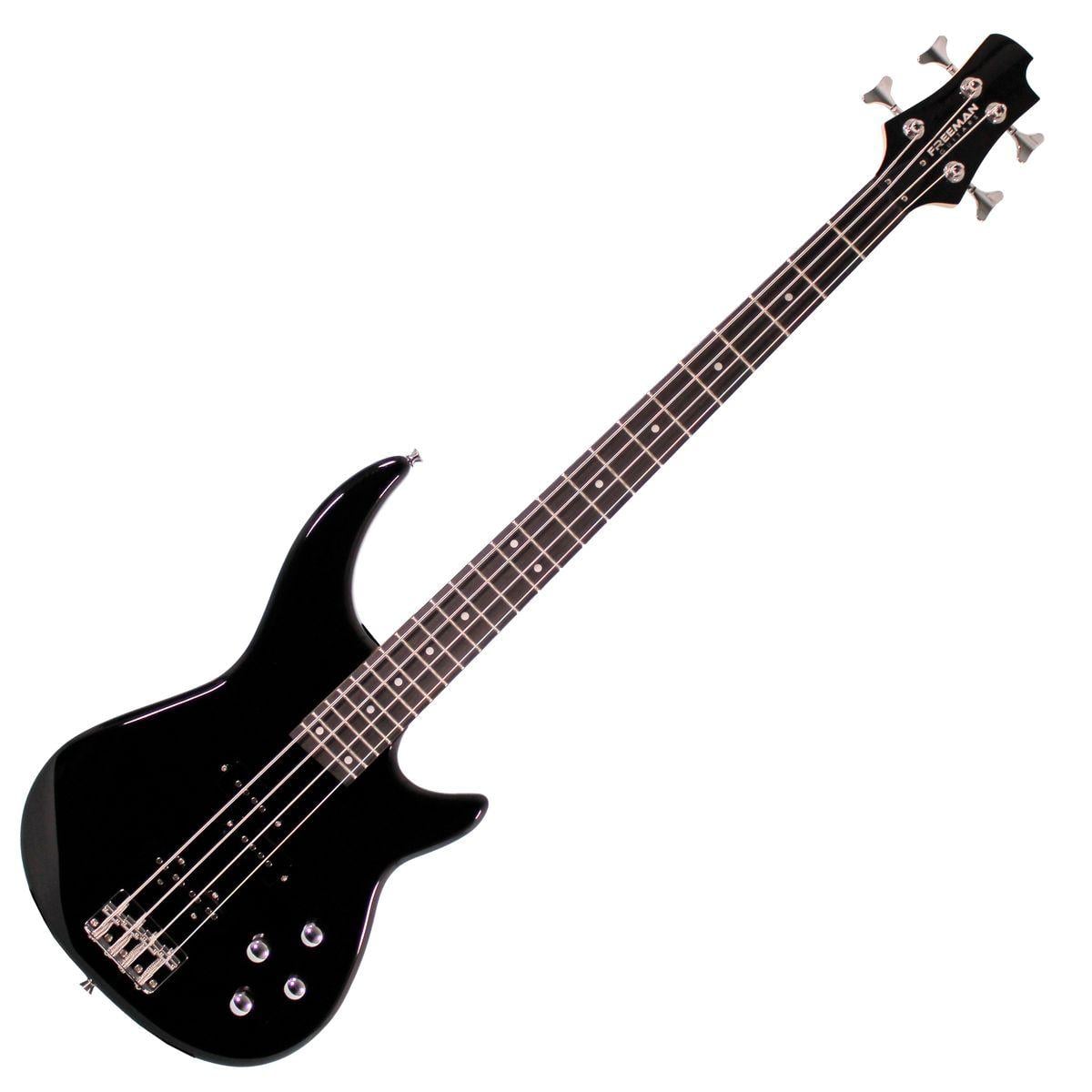 BAJO ELE CTRICO FREEMAN E84 PJ ACTIVO BLACK NEGRO - 1