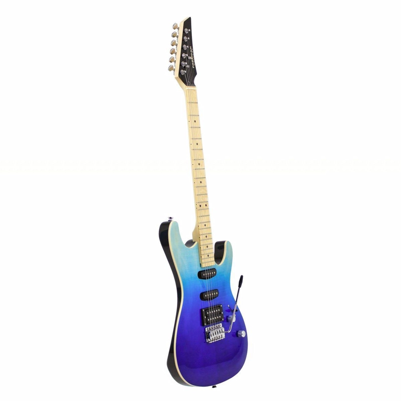 GUITARRA ELE CTRICA FREEMAN SRG-180 FMT FSB AZUL 24 TRASTES - 3
