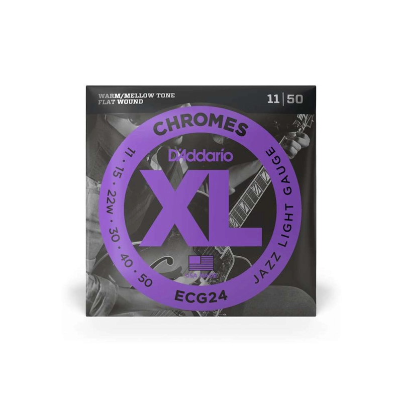 CUERDAS PARA GUITARRA ELE CTRICA DADDARIO 11-50 ECG24 - 1