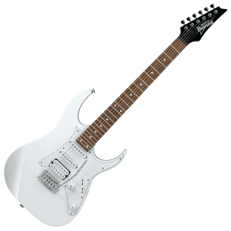 GUITARRA ELE CTRICA IBANEZ GRG140 BLANCA, HSS, 24 ESPACIOS - 1