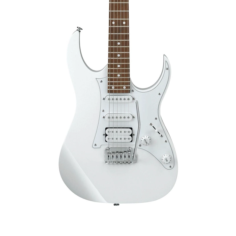 GUITARRA ELE CTRICA IBANEZ GRG140 BLANCA, HSS, 24 ESPACIOS - 2