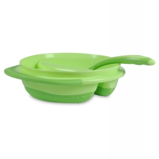 PLATO PARA BEBE SECCIONADO CON CUCHARA THE FIRST YEARS - 1