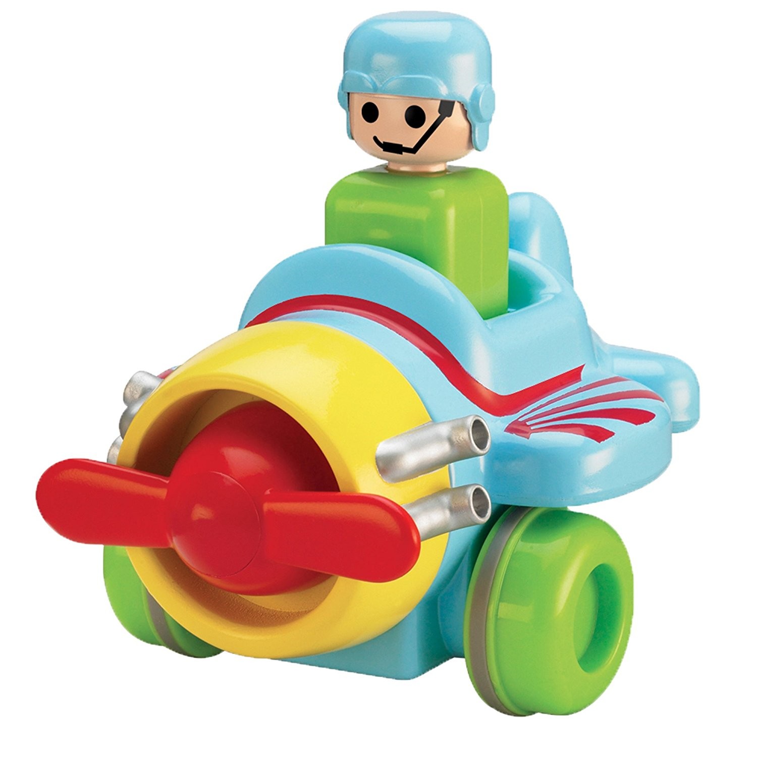 JUEGO INTERACTIVO THE FIRST YEARS E72241 AVION PUSH AND GO TOOMIES MULTICOLOR - 1