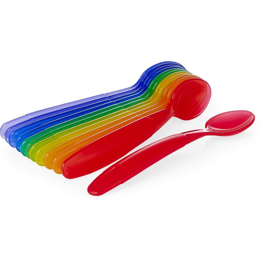 SET THE FIRST YEARS Y1234 12 CUCHARAS MULTICOLOR - 3