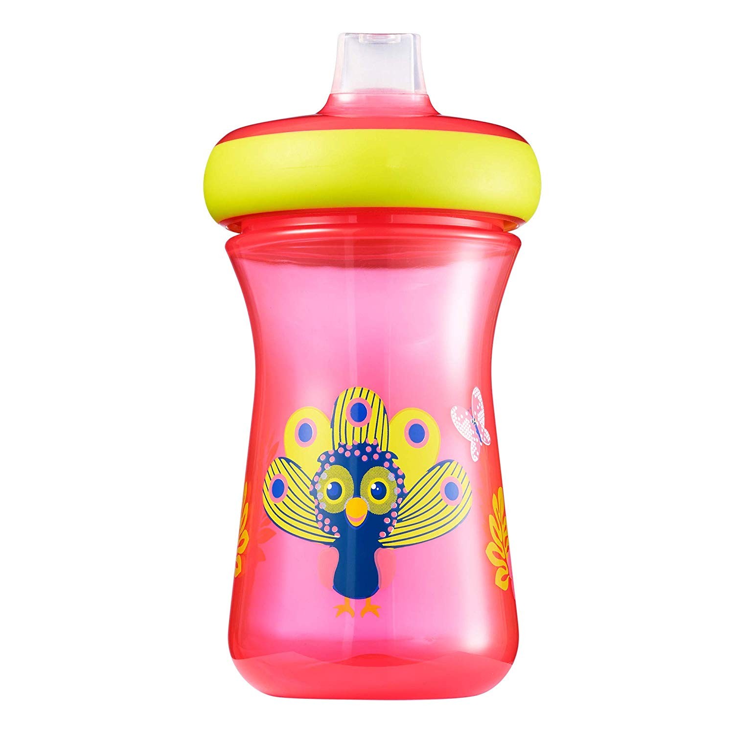 VASOS ANTI DERRAME THE FIRST YEARS Y6668A1 ROSA CHUPETE SILICONA - 2