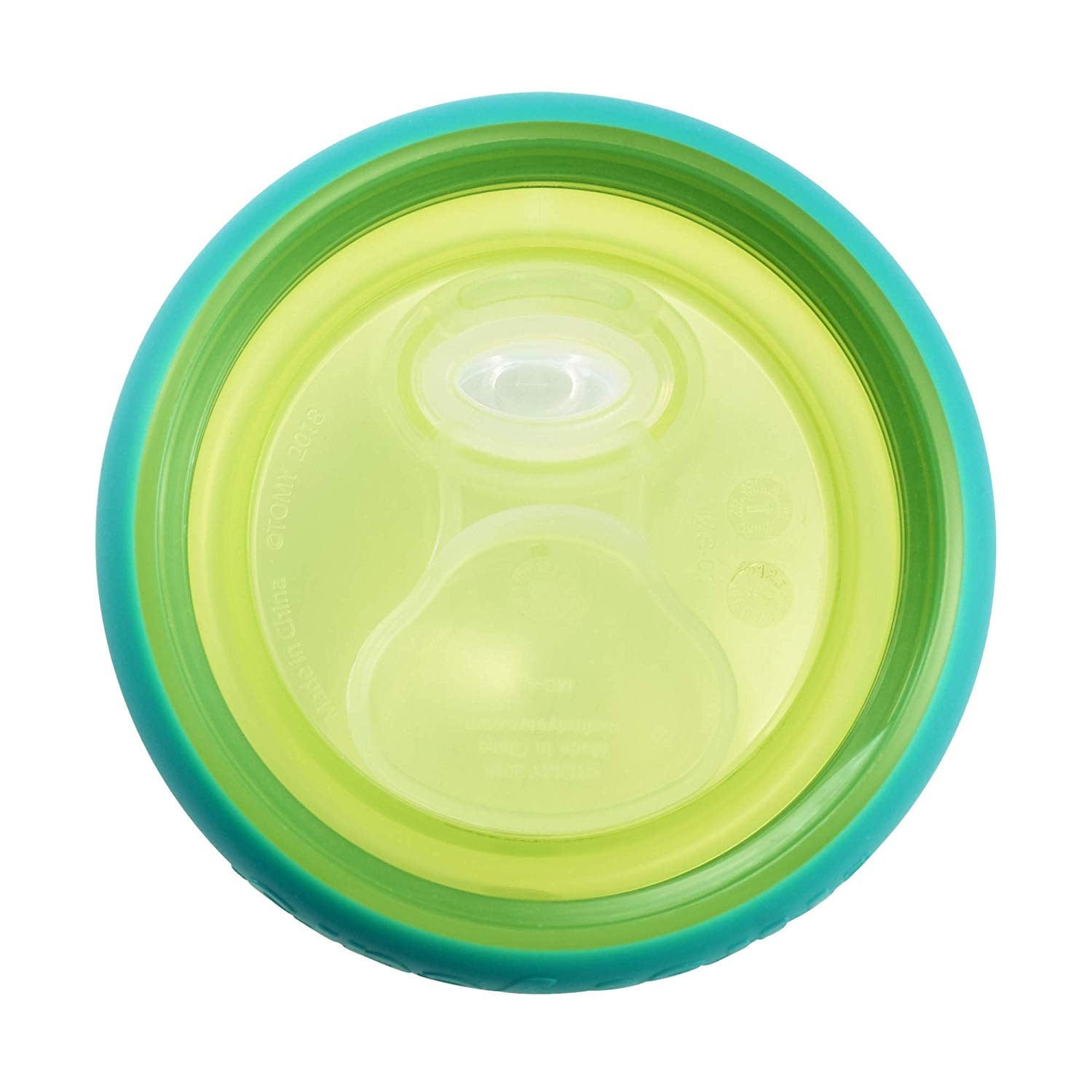 VASOS ANTIDERRAME THE FIRST YEARS Y6667A1 VERDE CLARO CHUPETE SILICONA - 4