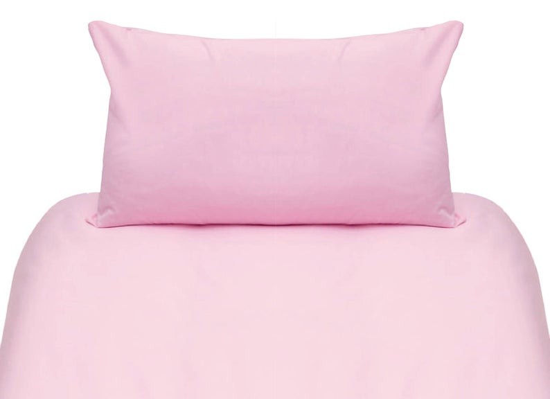 SABANAS PELLITOS SWP008 ALGODÓN 200 HILOS ROSA SUAVE PARA CUNAS Y CAMAS TRANSICION - 2
