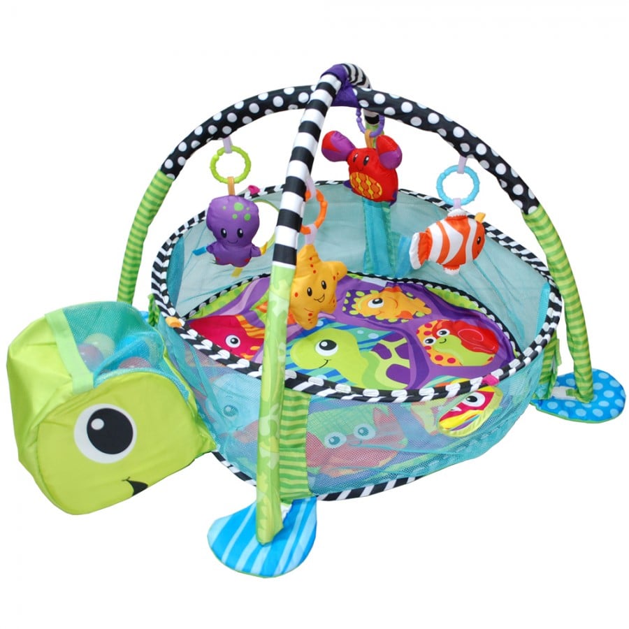 GIMNASIO TORTUGA CON PELOTITAS PELLITOS - 1
