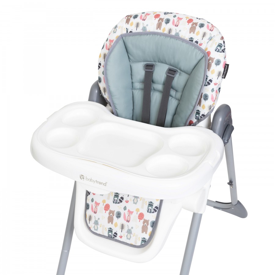 SILLA DE COMER BEBÉ FOREST PARTY BABY TREND - 4