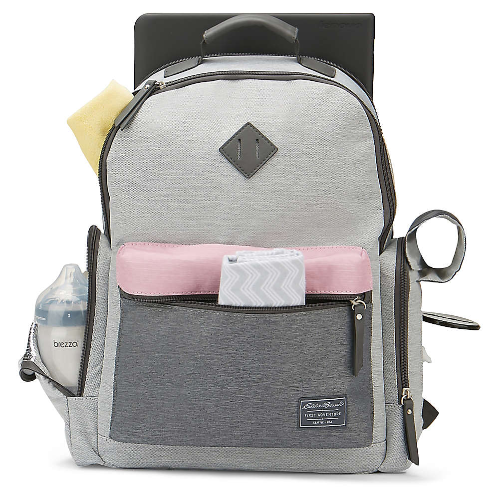MOCHILA PAÑALERA EDDIE BAUER PLACES & SPACES FINELINE - 2