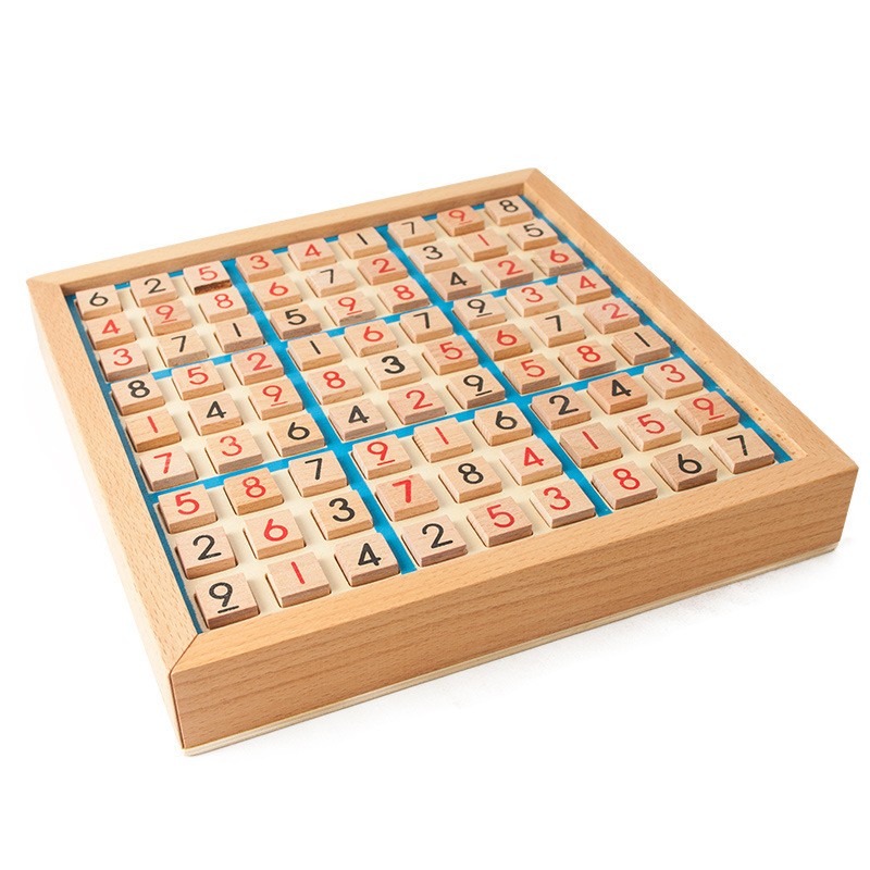 SUDOKU PELLITOS LW-337 MADERA 9 CUADRADOS MULTICOLOR - 3