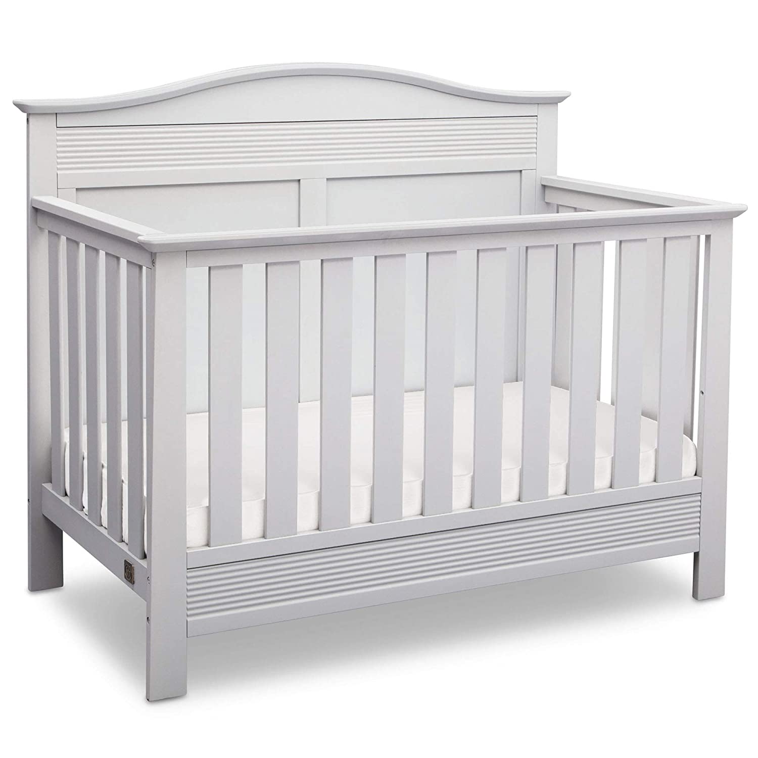 CUNA DE MADERA SERTA 4 EN 1 BARRET BLANCA - 1