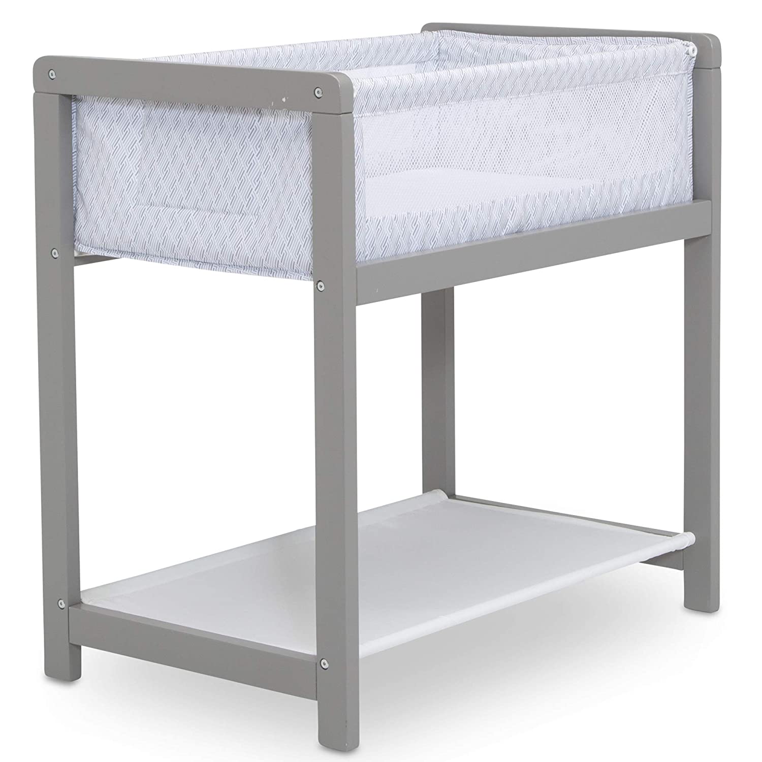 CUNA MOISES MADERA SOLIDA - CLASSIC WOOD GRIS - 3