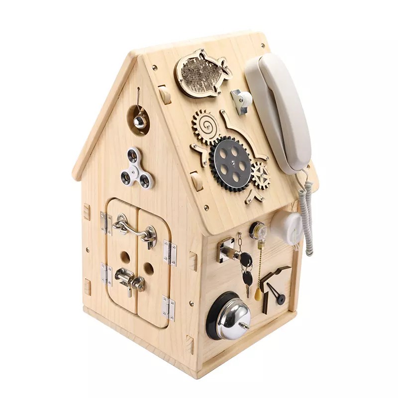 CASA DIDÁCTICA PELLITOS LT801 MONTESSORI COCO MULTICOLOR - 1