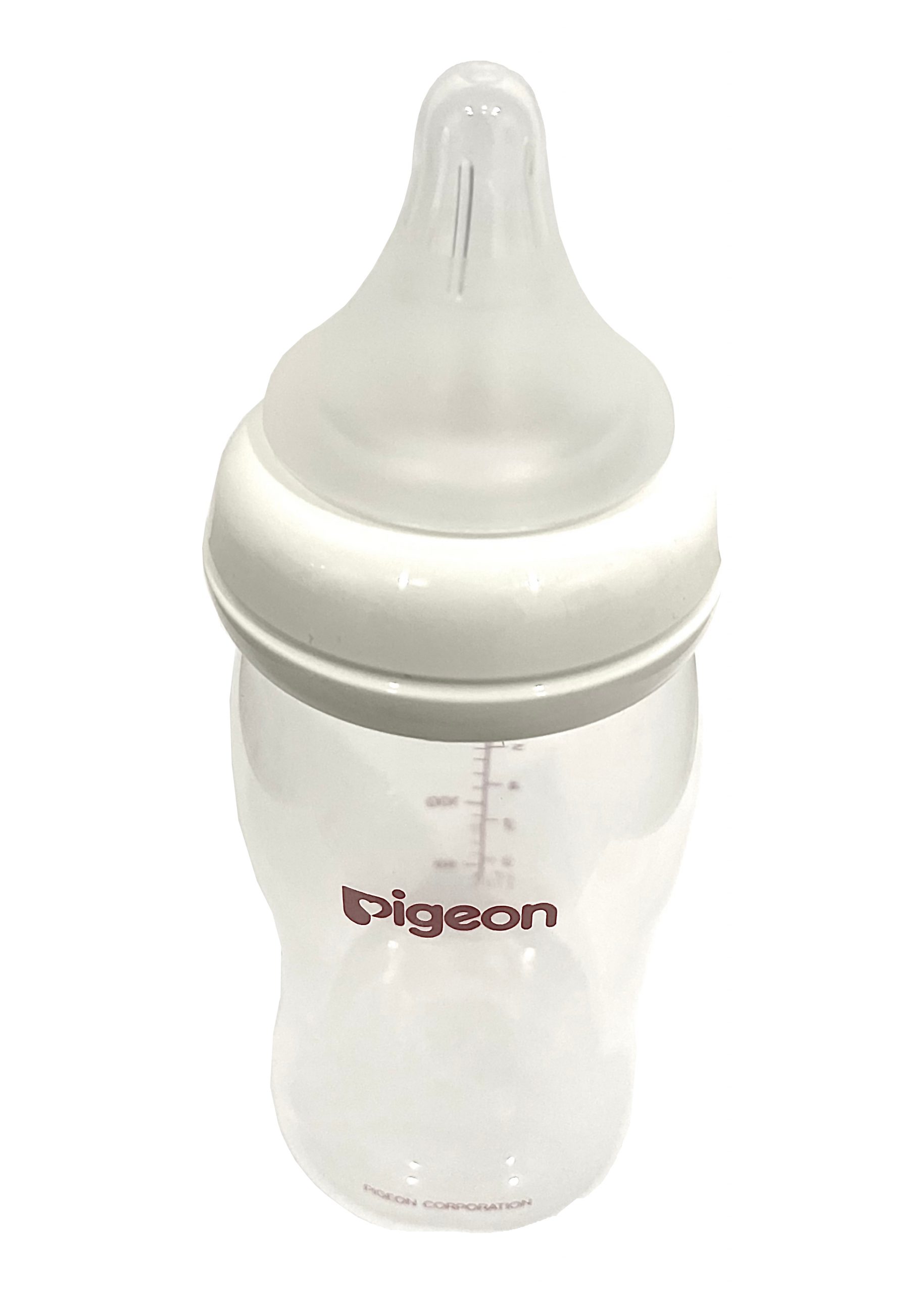 MAMADERA PIGEON 861 240ML +3M SOFTOUCH POLIPROPILENO TRANSPARENTE - 2