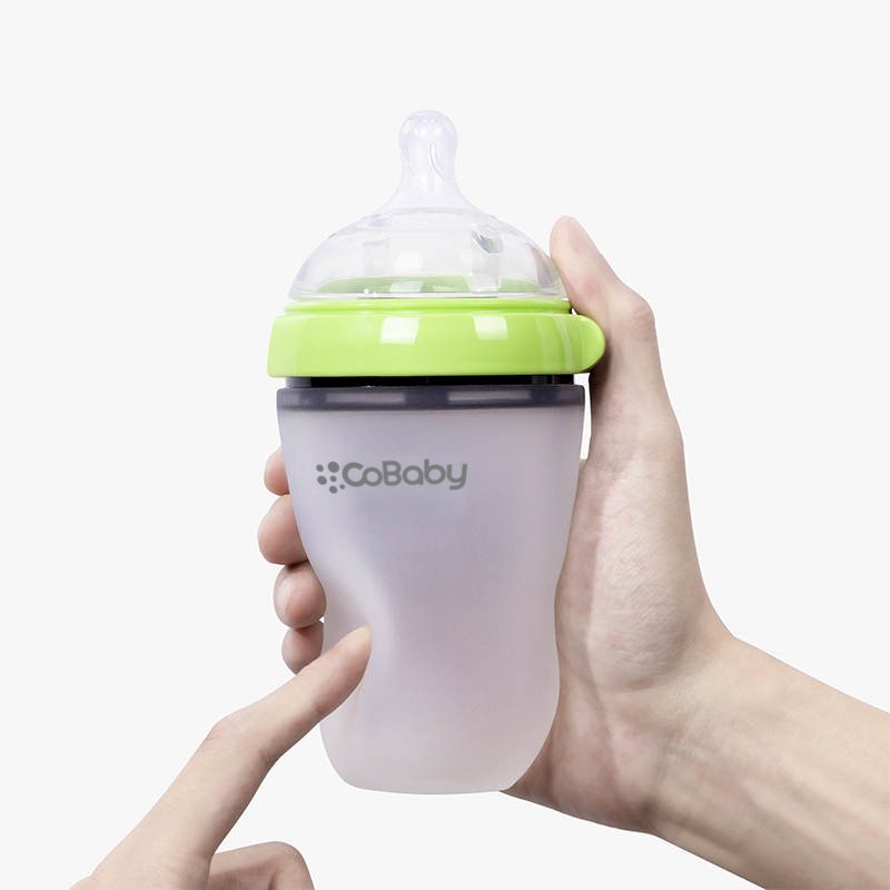 MAMADERA COBABY SL150R SILICONA FLEXIBLE 150 ML ROSADO - 2