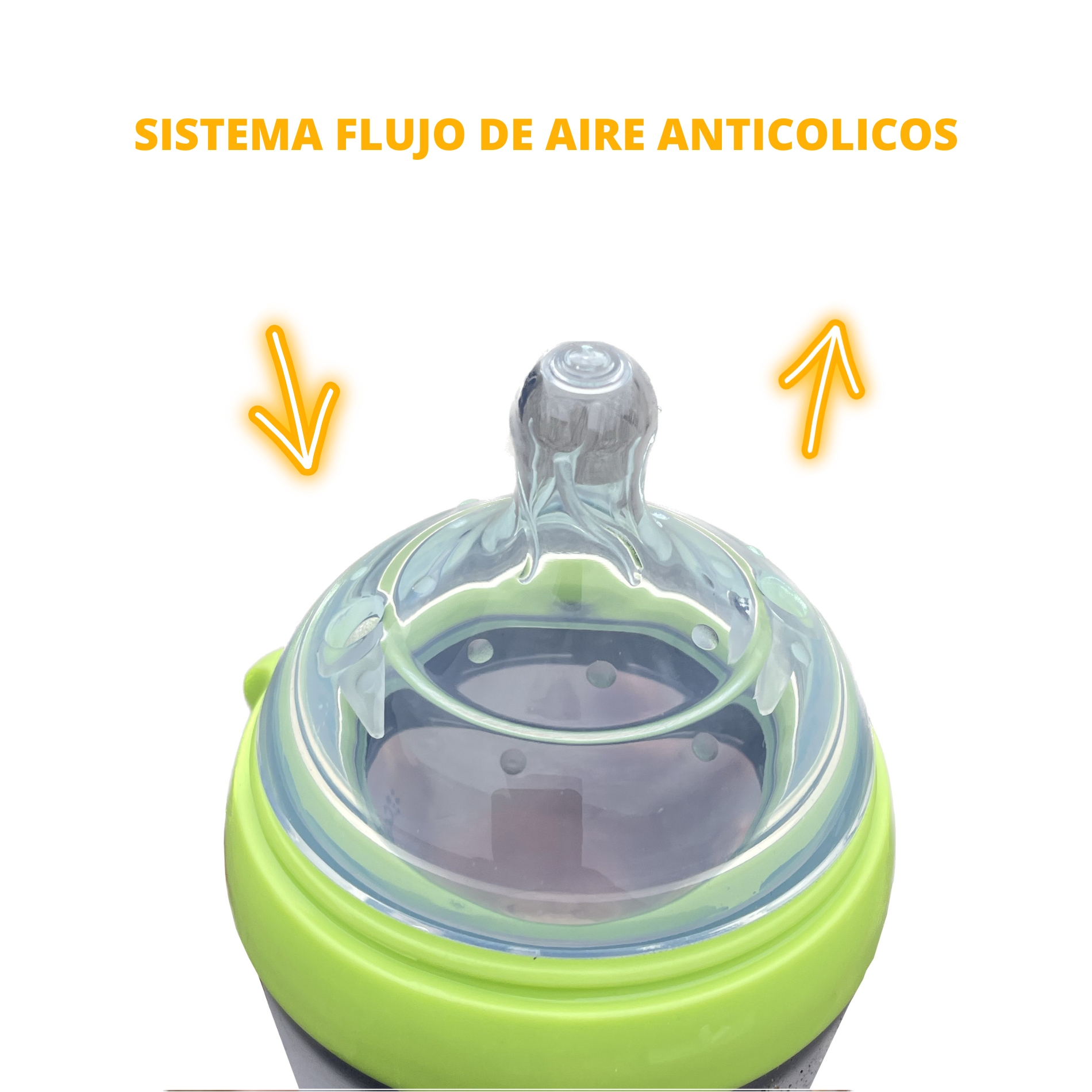 MAMADERA COBABY SL150V SILICONA FLEXIBLE 150 ML VERDE - 3