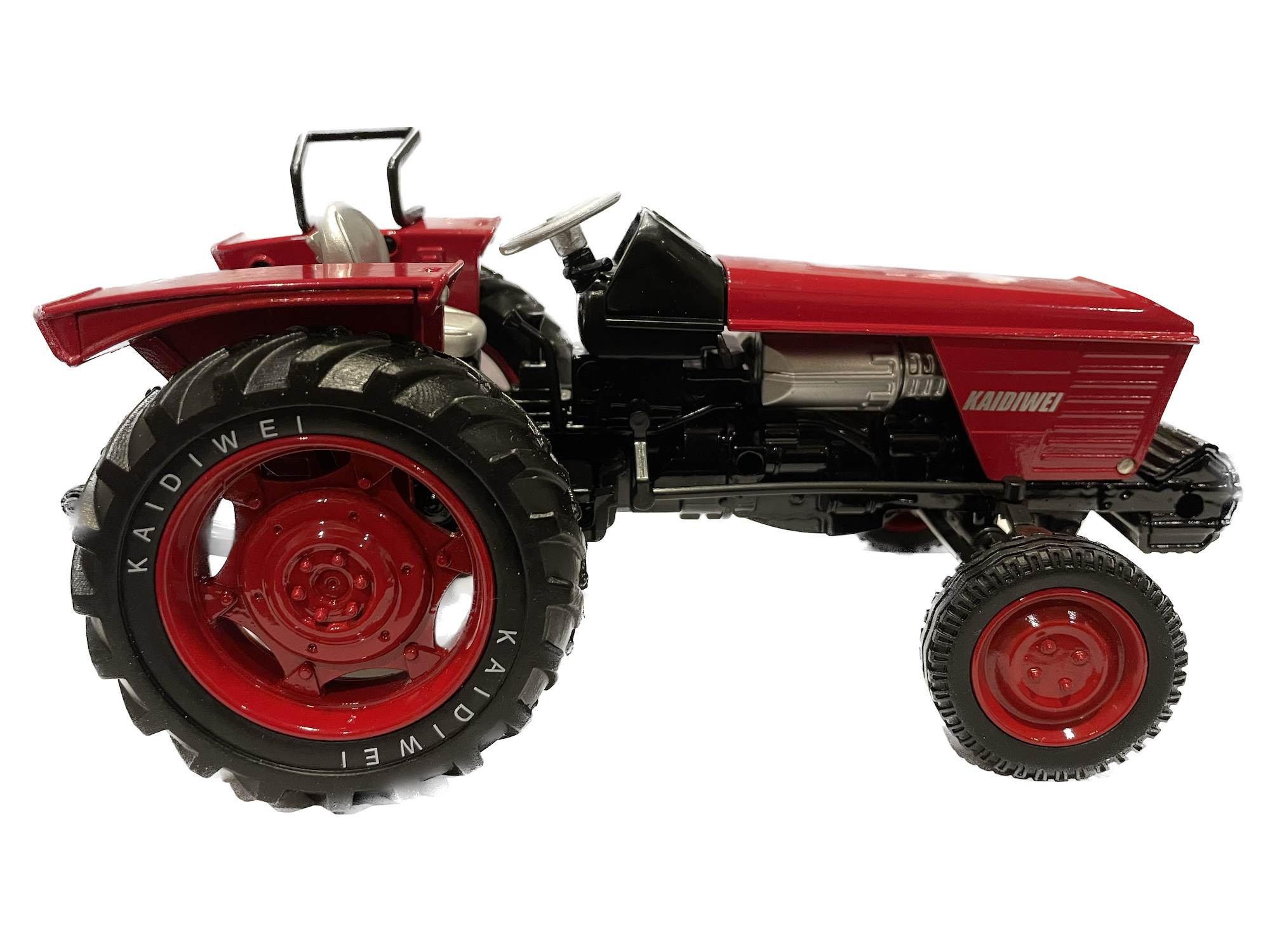 TRACTOR ESCALA KAIDIWEI ROJO 1:18 COLECCIÓN - 1